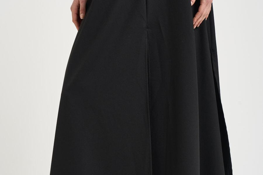 Gonna donna Daisy nera 9007 T0162BLACK THE LATEST 
