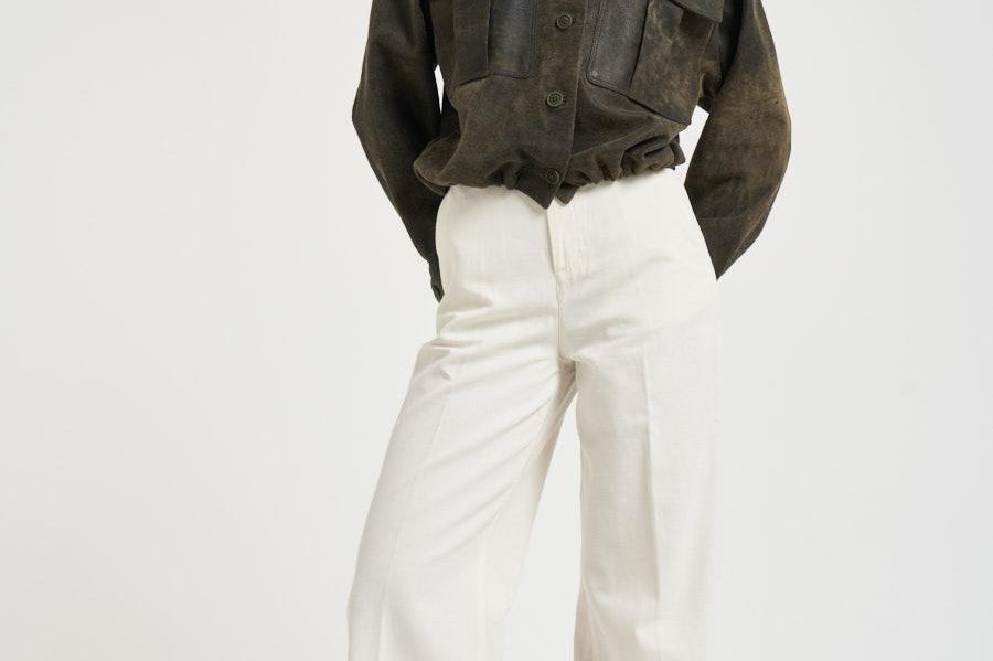 Giacca donna effetto vintage marrone 50009D ARMY SALVATORE SANTORO 