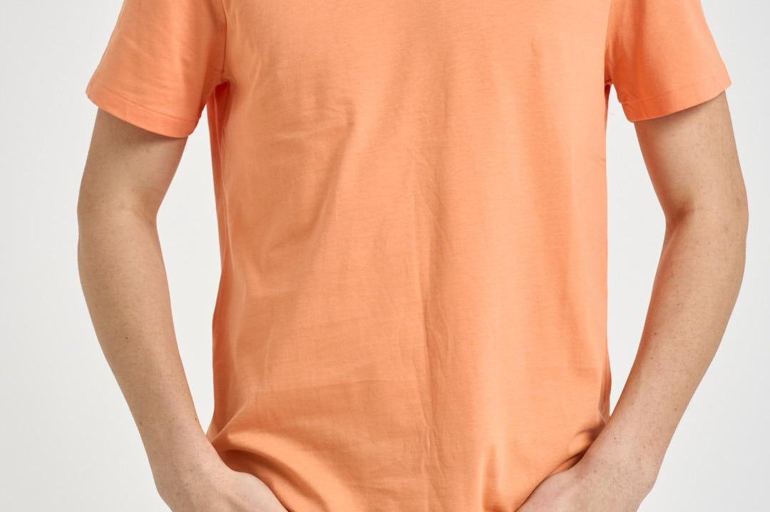 T-shirt uomo girocollo arancione 710671438 457 RALPH LAUREN 