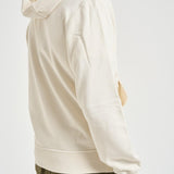 Felpa uomo con zip panna 6100061 S0051V0093 STONE ISLAND 