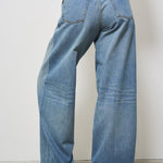 Jeans donna gamba dritta denim BETHANY ICONIC BLU HAIKURE 