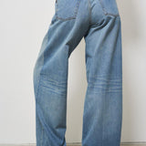 Jeans donna gamba dritta denim BETHANY ICONIC BLU HAIKURE 
