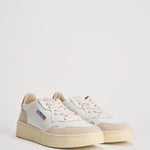Sneakers donna Medalist panna, beige e cammello AULW LS02 AUTRY 