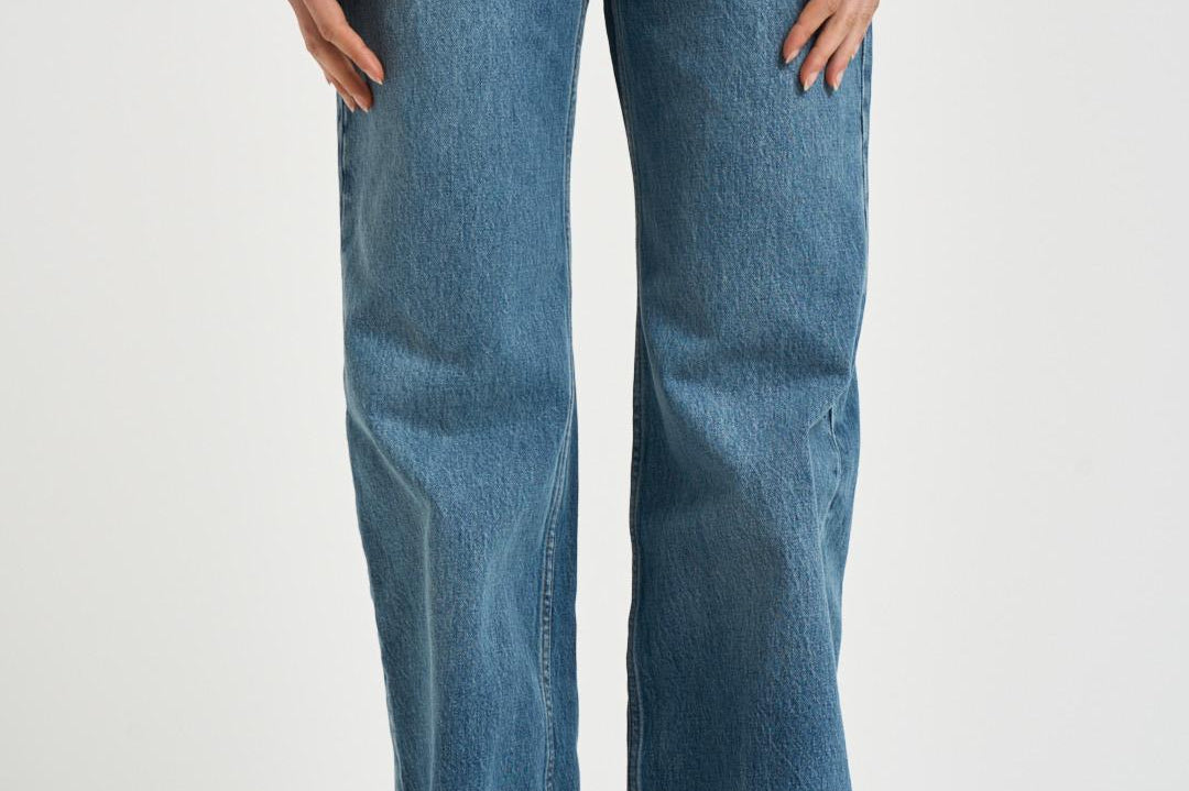 Jeans donna Hugh in denim chiaro 1134 418WHD8DARKINDIGO ANINE BING 