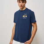 T-shirt uomo girocollo blu SPECIALSUMMER 61EMB MC2 SAINT BARTH 