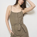 Tuta donna verde CATIA KHAKI IRO 