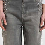 Jeans donna Melody in denim grigio GWP02079 P00234860100 GOLDEN GOOSE 