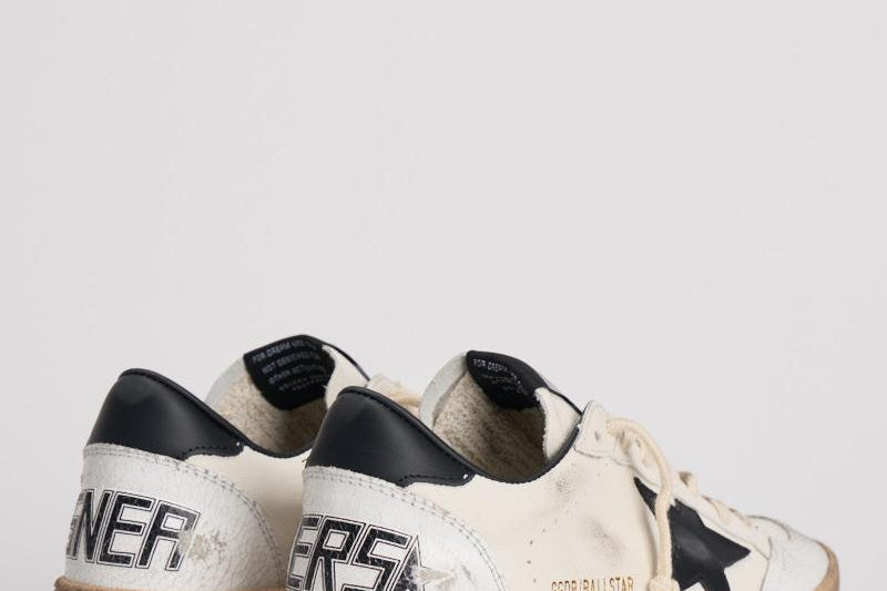 Sneakers Ballstar donna bianca GWF00117 F00377110283 GOLDEN GOOSE 