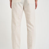 Pantalone uomo in lino bianco PG26 04 PERFECTION 