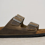 Sandalo donna Arizona Faded Khaki 1019377 KAKI BIRKENSTOCK 