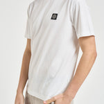 T-shirt uomo girocollo bianca con logo 2100027 S0013V0001 STONE ISLAND 