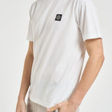 T-shirt uomo girocollo bianca con logo 2100027 S0013V0001 STONE ISLAND 