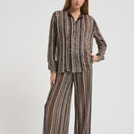 Camicia a righe con lamé J00 BK01C3SM9T5 MISSONI 