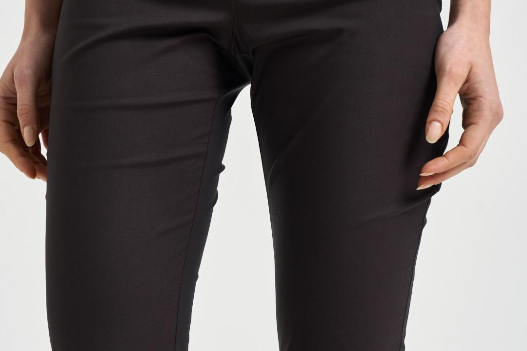 Leggins donna marrone fondente F6SK51 W18 LIVIANA CONTI 