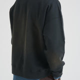 Felpa uomo effetto slavato nera GUP01938 P00214690498 GOLDEN GOOSE 