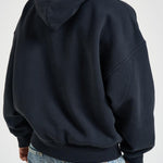 Felpa uomo con cappuccio nera HO01012 3167BLACK RHUDE 