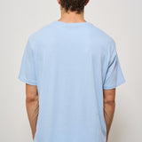 T-shirt uomo girocollo celeste 710964511 004 RALPH LAUREN 