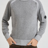 Maglia uomo girocollo grigio MKN252A 006170A921 CP COMPANY 