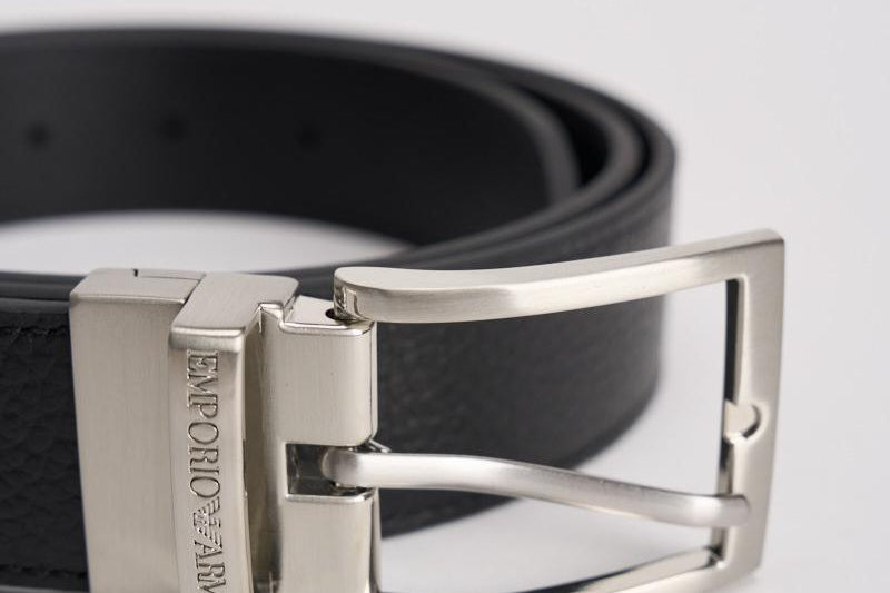 Set uomo cintura e portacarte nero EM002772 AF13396UC001 EMPORIO ARMANI 
