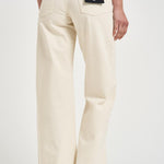 Jeans donna Brie in denim panna 12211 CREAM ANINE BING 