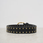 Cintura donna in pelle con borchie CE015CFA B1B21A01BK ISABEL MARANT 
