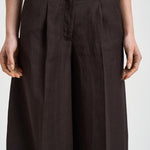 Pantalone donna Gareth marrone cioccolato F6SL79 W18 LIVIANA CONTI 