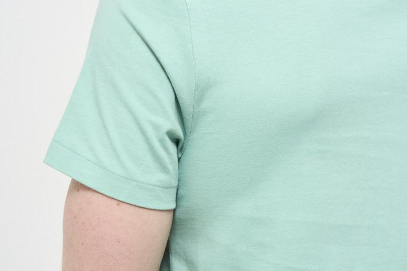 T-shirt uomo girocollo verde acqua 710671438 415 RALPH LAUREN 