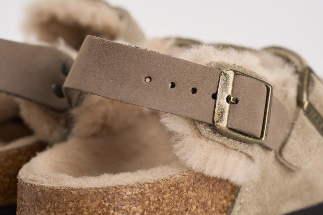 Scarpa donna Tokio Shearling taupe 1028349 TAUPE BIRKENSTOCK 