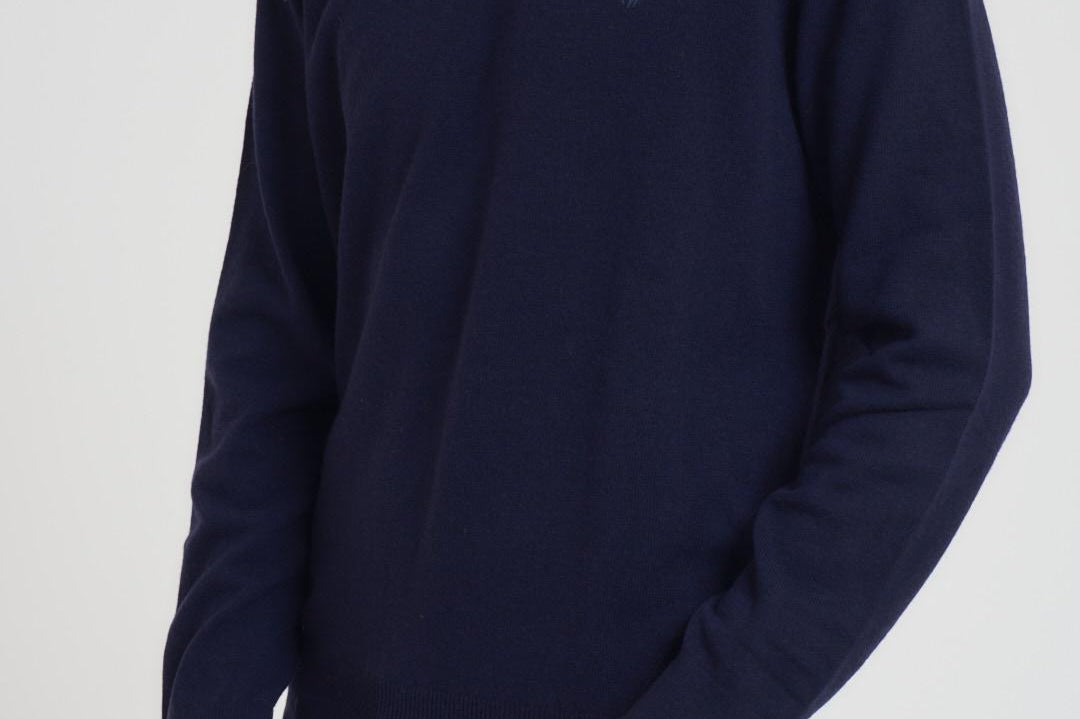 Maglia uomo girocollo blu 710974148 001 RALPH LAUREN 