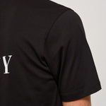 T-shirt uomo girocollo nera TS139A 999 CP COMPANY 