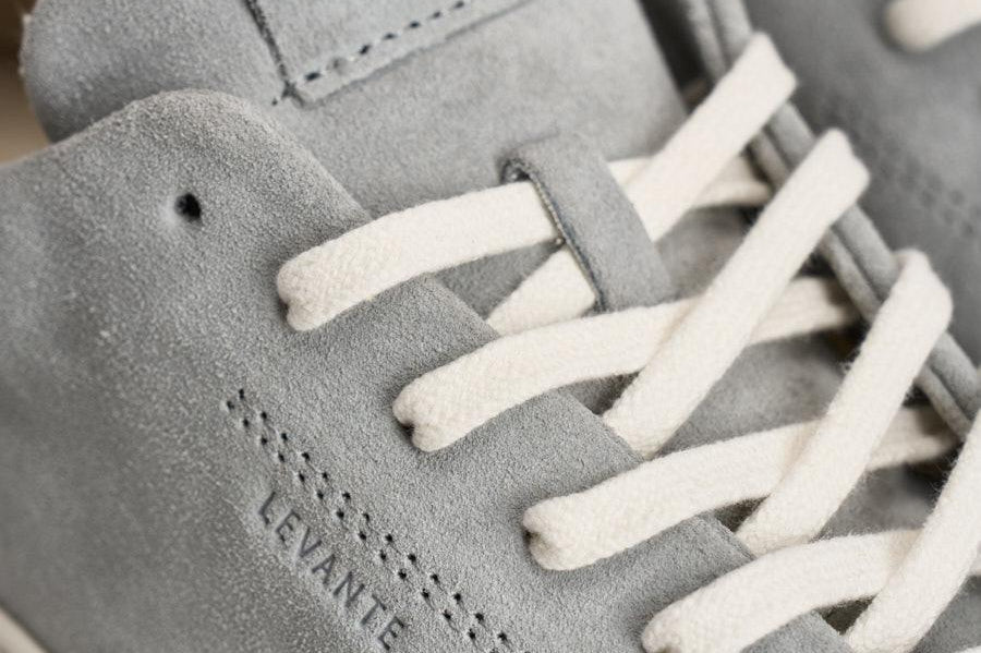 Sneakers uomo Levante in camoscio grigia LEVANTE M441LVSDGY D.A.T.E. 