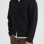 Felpa Sakoji uomo nera M24300021 BLACKMEL SAMSØE SAMSØE 
