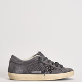 Sneakers donna Super Star in suede grigio GWF01002 F00814160661 GOLDEN GOOSE 