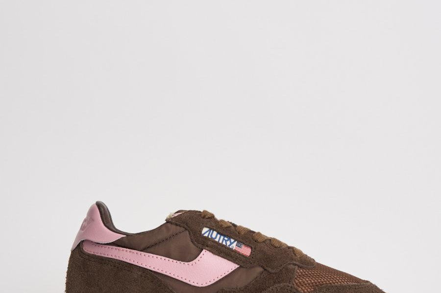 Sneakers donna Reelwind in suede marrone WWLW UT12 AUTRY 