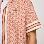 Camicia uomo monogram rosa CH9094 F9I LACOSTE 