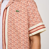 Camicia uomo monogram rosa CH9094 F9I LACOSTE 