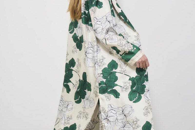 Kimono donna fantasia floreale Serenella D420410 SERENELLA868 P.a.r.o.s.h. 