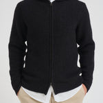 Felpa Sakoji uomo nera M24300021 BLACKMEL SAMSØE SAMSØE 