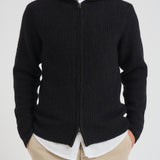 Felpa Sakoji uomo nera M24300021 BLACKMEL SAMSØE SAMSØE 