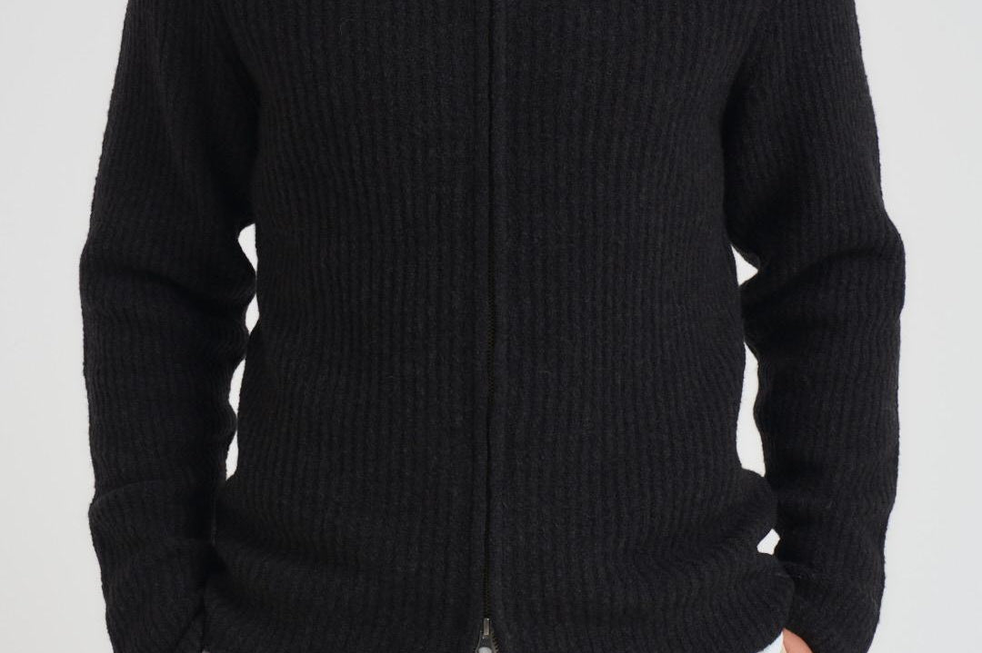 Felpa Sakoji uomo nera M24300021 BLACKMEL SAMSØE SAMSØE 