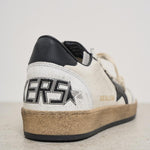 Sneakers uomo Ball Star con talloncino nero GMF00117 F00377110283 GOLDEN GOOSE 