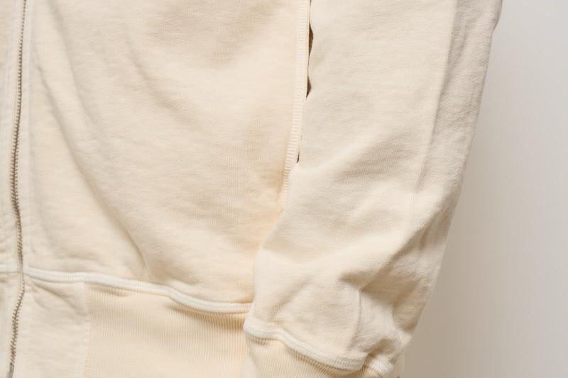 Felpa uomo con zip avorio 6100021 S0060V0193 STONE ISLAND 