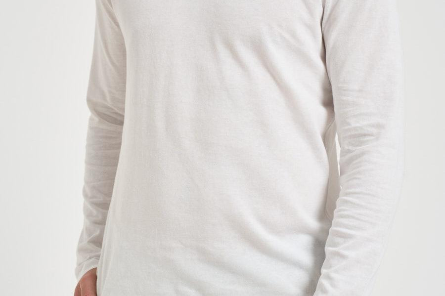 Maglia uomo girocollo bianca 302801 01 KANGRA 