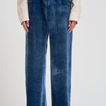 Pantalone donna a palazzo Kankam blu 12699 516524 PIERRE-LOUIS MASCIA 