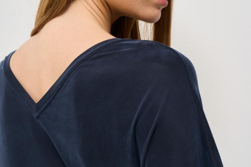 T-shirt donna girocollo blu 25710 60 RRD 