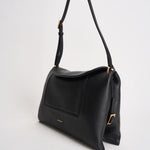 Borsa donna "Penelope" Slouch nera 000148 BLACKCRUST WANDLER 