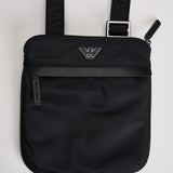 Borsa uomo a tracolla nera EM001807 AF13454UC001 EMPORIO ARMANI 
