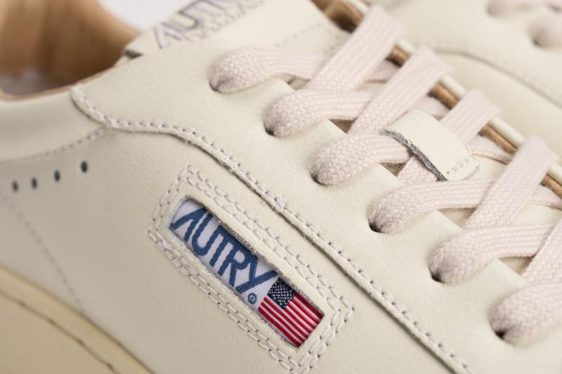 Sneakers uomo Dallas panna e marroni ADLM MR16 AUTRY 