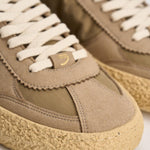 Sneakers uomo Vintage Whale in pelle verde VINTAGE GOLDENVERDE PURAAI 