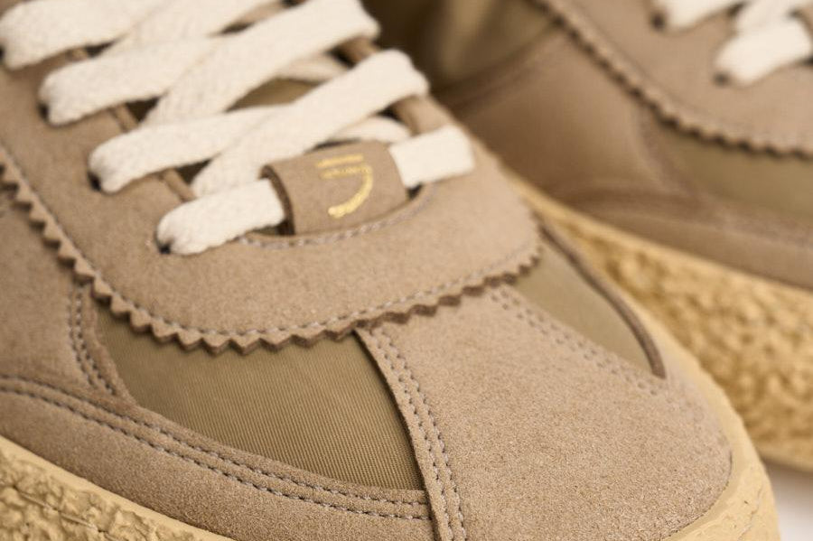 Sneakers uomo Vintage Whale in pelle verde VINTAGE GOLDENVERDE PURAAI 